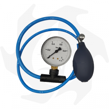 Pressure gauge tester for 2-stroke carburettors for chainsaws, brush cutters and hedge trimmers Garden Machinery Accessories