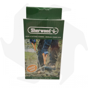 Chaîne de scie à main pour randonnée-extérieur Sherwood 33 dents Équipement de jardin et d'atelier