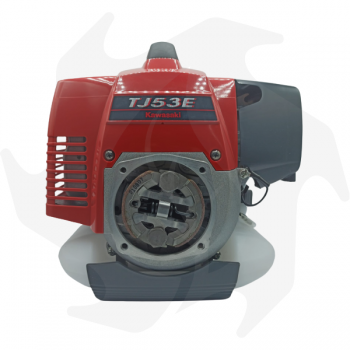 Brush cutter with Kawasaki TJ53 engine, professional single handle Petrol brush cutter