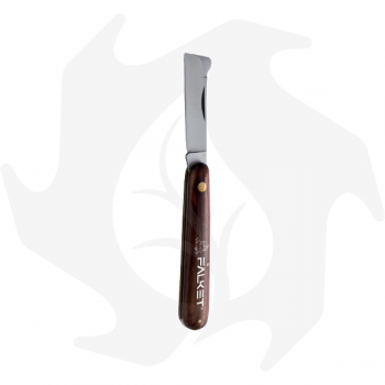 Couteau à greffer professionnel Falket avec manches en bois 750P Coltelli e roncole