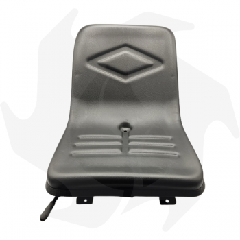 Seat with guides for tractor, lawnmower, forklift and operating machines Complete seat