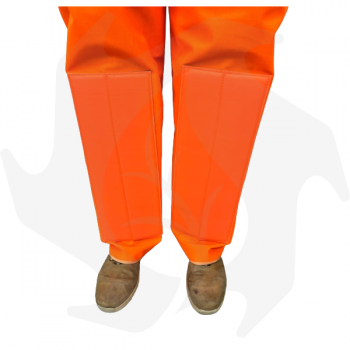 Copri pantaloni protezione per decespugliatore giardinaggio traspirante in nylon ad alta visibilità Copripantaloni