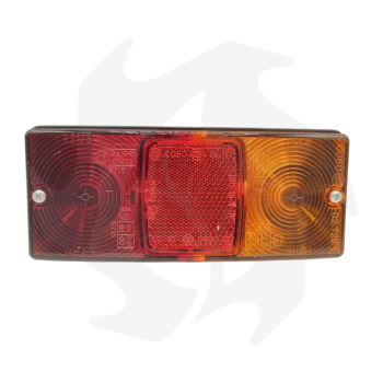 3-light DX-SX halogen taillight for CNH - Fiat and New Holland tractors Tractor headlight