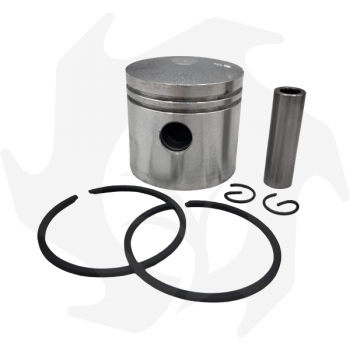 Cylinder piston and piston ring kit for Mitsubishi TLE 43 brushcutter Lombardini engine spare parts