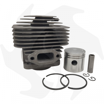 Cylinder piston and piston ring kit for Mitsubishi TLE 43 brushcutter Lombardini engine spare parts