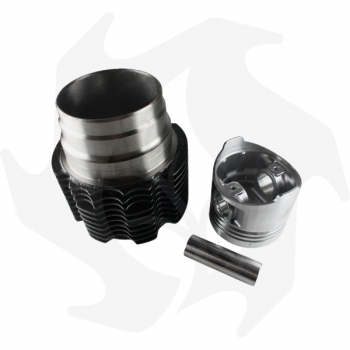 Kit cilindro + pistone + serie segmenti per motore Ruggerini RF80-81 D:80mm Cilindro e Pistone