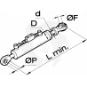 Chapeau hydraulique pour chenilles Goldioni - John Deere - Fiat Troisième point mécanique