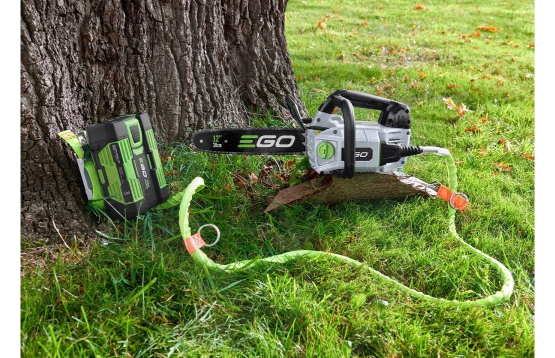 New EGO CSX3000 battery-powered pruning chainsaw