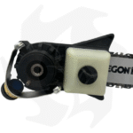 Potatore per decespugliatore Husqvarna 232 RS con barra Oregon - immagine 4