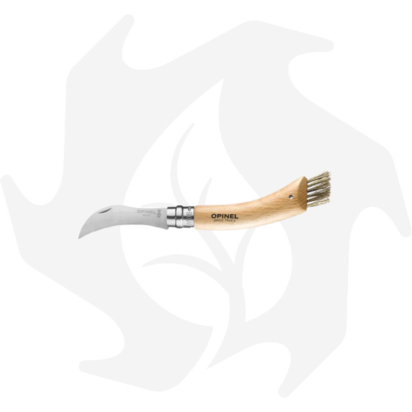 1 Coltello lama OPINEL N°08 professionale raccolta funghi con setole collezionismo - immagine 1