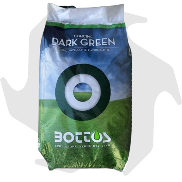 130503250 (1) Dark Green Bottos – 25Kg Concime rinverdente per prato con azione antimuschio - immagine 1