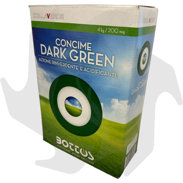 130503254 (4) Dark Green Bottos – 4Kg Concime rinverdente per prato con azione antimuschio - immagine 1