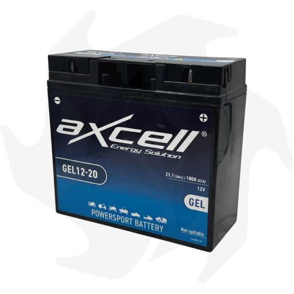 Batteria gel avviamento trattorino rasaerba 12V 18 Ah (1) Batteria gel avviamento trattorino rasaerba 12V 20Ah - immagine 1