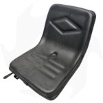 Sedile con guide per trattore trattorino tagliaerba muletto e macchine operatrici - immagine 2