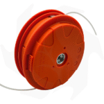 Testina batti e vai per decespugliatore con pomello in alluminio da 130mm - immagine 4