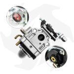 Carburatore per motori da 22cc – 26cc – 33cc – 34cc – 36cc - immagine 2