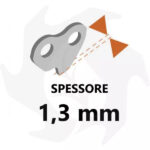 Catena motosega passo 3/8″ grande, spessore 1,3 mm - immagine 3