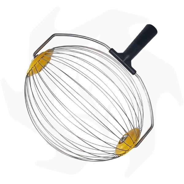 Cestello rullo raccogli noci e palline da tennis, padel, golf (Large) (2) Cestello rullo raccogli noci e palline da tennis, padel, golf (Large) - immagine 1