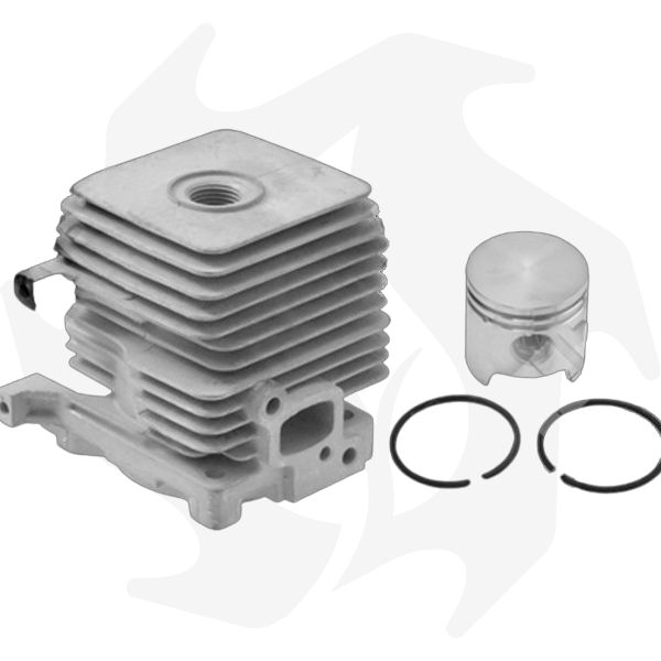 Cilindro e pistone per decespugliatore e tagliasiepi Stihl FS45-46-55 HS45 Cilindro e pistone per decespugliatore e tagliasiepi Stihl FS45-46-55 / HS45 - immagine 1
