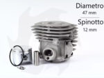 Cilindro e pistone per motosega HUSQVARNA 357 – 359 JONSERED 2159