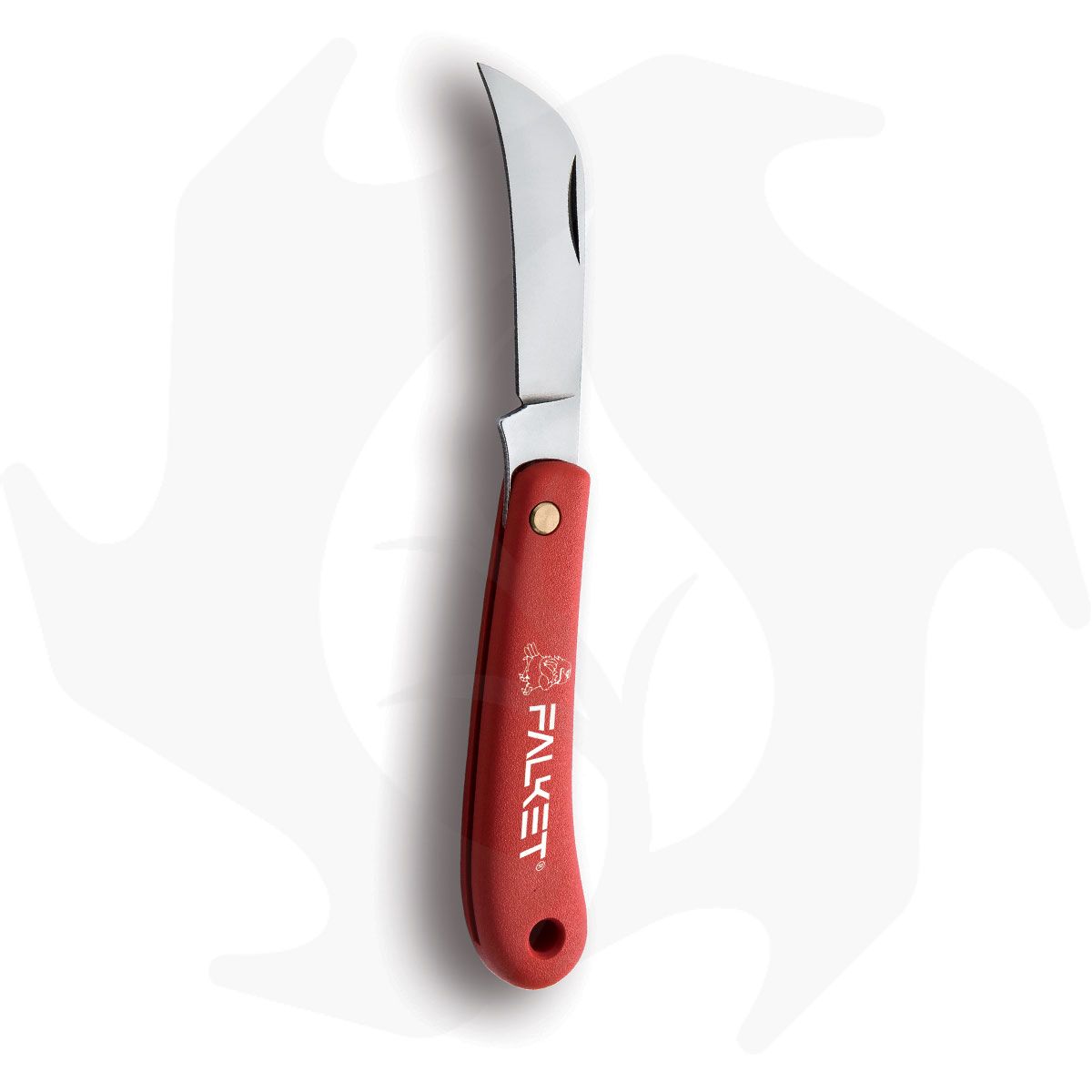 Coltello ad innesto curvo Falket con manici in plastica 810 Coltello ad innesto curvo Falket con manici in plastica 810 - immagine 1