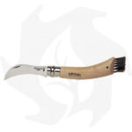 Coltello lama OPINEL N°08 professionale raccolta funghi con setole collezionismo