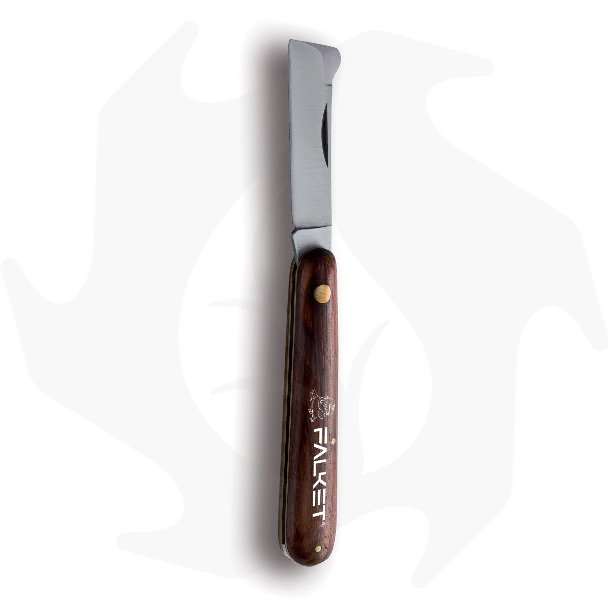 Coltello per innesto professionale Falket 750P con manici in legno Coltello per innesto professionale Falket 750P con manici in legno - immagine 1