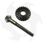 Coppia conica e albero adattabile a motocoltivatore Valpadanda VMC150