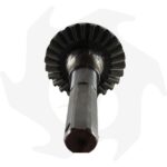 Coppia conica + pignone + corona albero asse sottochioma per muletto e motozappa Brumi - immagine 5