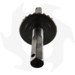 Coppia conica + pignone + corona albero asse sottochioma per muletto e motozappa Brumi - immagine 6