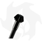 Coppia conica pignone + corona + asse inferiore rigato per fresa Goldoni 21M Z:9/25 - immagine 4