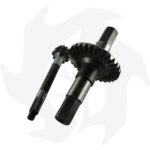 Coppia conica pignone + corona + asse per Brumi minirekord Z:9/30 esagono 30