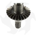 Coppia conica pignone + corona + asse per Brumi rekord Z:8/26 esagono 30 - immagine 2