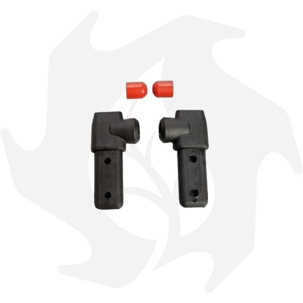 Coppia di inserti in nylon con ammortizzatori per troncarami Falket 6099A–8099A–10099A Coppia di inserti in nylon con ammortizzatori per troncarami Falket 6099/A–8099/A–10099/A - immagine 1