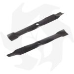 Coppia di lame per tagliaerba rasaerba JOHN DEERE 542 mm professionale 122-074 / 122-075