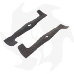 Coppia di lame per tagliaerba rasaerba JOHN DEERE 554 mm professionale 22-451 / 22-452