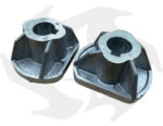 Coppia di mozzi portalame trattorino Twin Cut 92 – 102 – 122