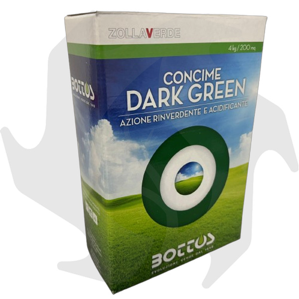 Dark Green Bottos – 4Kg Concime rinverdente per prato con azione antimuschio 2