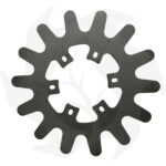 Disco di riscontro di ricambio per spollonatore da 150 mm - immagine 2