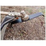 Disco lama coltello a due denti per decespugliatori forestali per rovi, sterpaglia - immagine 2