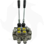 Distributore idraulico a 2 leve doppio effetto 3/8 – oleodinamico - immagine 3