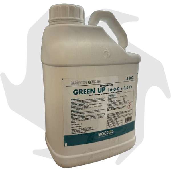Green Up Bottos – 5Kg Concime azotato rinverdente per prato con azione antimuschio 1
