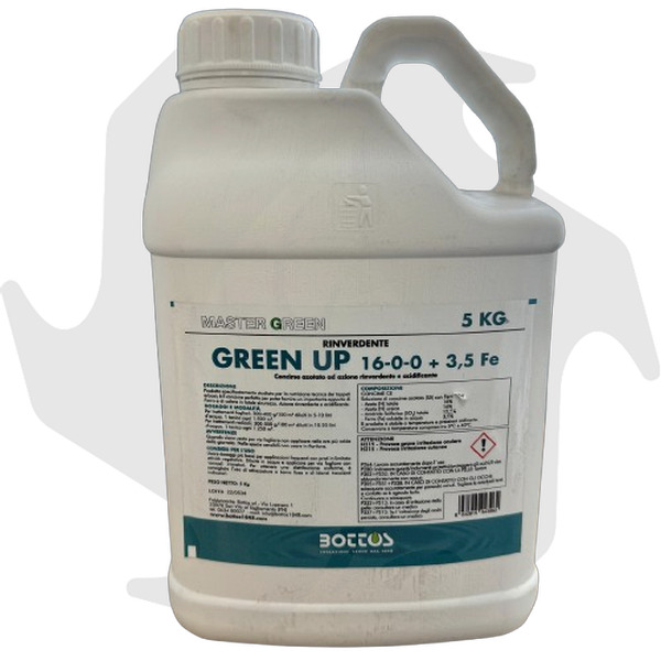 Green Up Bottos – 5Kg Concime azotato rinverdente per prato con azione antimuschio 2