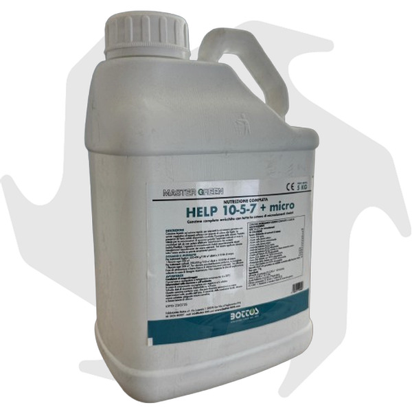 Help Bottos – 5Kg Concime NPK per prato ad assorbimento fogliare con Ferro, Rame, Manganese e Zinco (3) Help Bottos – 5Kg Concime NPK per prato ad assorbimento fogliare con Ferro, Rame, Manganese e Zinco - immagine 1