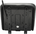 Sedile imbottito con guide per trattore trattorino tagliaerba muletto e macchine operatrici - immagine 3