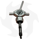 Rubinetto carburante filetto sinistro per motore ACME per motocoltivatore motozappa fresa - immagine 4