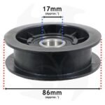 Puleggia per trattorino rasaerba tosaerba TC 102 Castelgarden - immagine 4