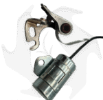 Puntine e condensatore per motore Marelli LA80 con magnete MCR - immagine 3