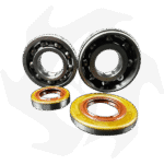 Set cuscinetti albero motore e anelli di tenuta per Stihl 024 - immagine 2