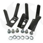 Kit 3 lame di ricambio per fresa Samurai + bulloni per montaggio